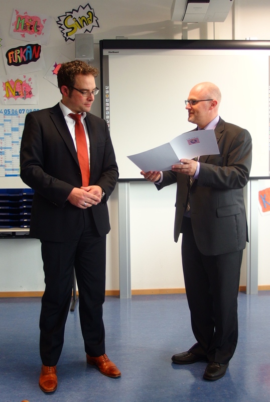 Amtseinführung an der Solgrabenschule