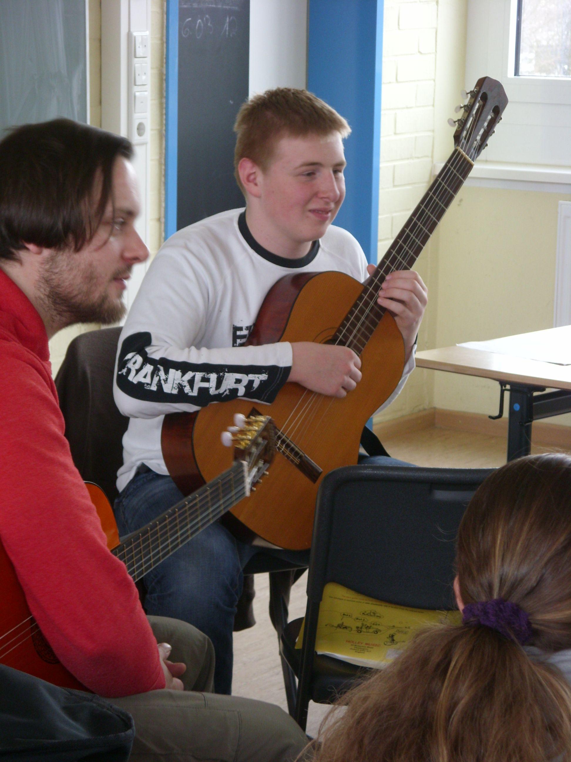 Solgrabenschüler musizieren