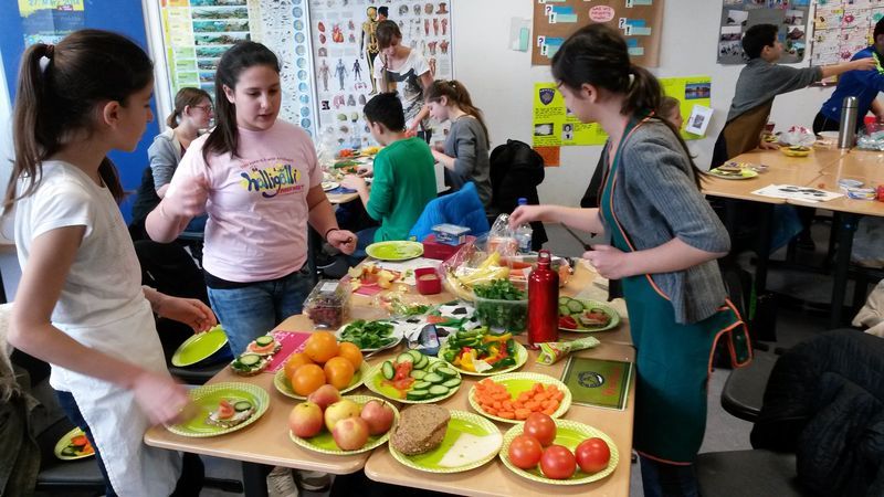 Zubereitung der Speisen mit Frau Olshausen